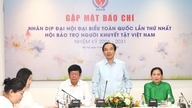 Fusion des deux associations au sein de l'Association vietnamienne pour la protection des personnes handicapées, en vue de la première Assemblée générale.