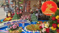 As mulheres de Binh Dinh difundem a cultura tradicional através do festival de bolos da "região de Nẫu".