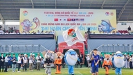 Festival Bola Sepak Antarabangsa B14 Gia Lai 2026 dibuka secara rasmi.