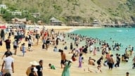 Gia Lai: Mange turiststeder er overfyldte med besøgende den 1. maj.