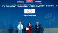 Generali Vietnam bekræfter sin position inden for innovation af forsikringsprodukter ved Golden Dragon Awards 2026.