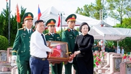 Nghệ An tổ chức lễ truy điệu và an táng 80 hài cốt liệt sĩ Việt Nam hy sinh tại Lào