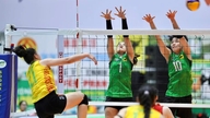 Ermitteln Sie die beiden Teams, die ins Finale des VTV9 - Binh Dien Frauen-Volleyball-Pokals 2026 einziehen werden.