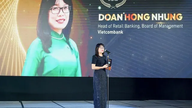 A Vietcombank lakossági banki igazgatója díjat kapott a 2026-os WFIS konferencián.