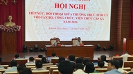 Khanh Hoa: Ouvindo 7 grupos de questões das autoridades locais.