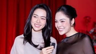 Diep Bao Ngoc og Duong Cam Lynh vakte furore med deres elegante opførsel.