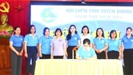 Tuyen Quang: خواتین کی مدد کے لیے سرگرمیاں اور مؤثر طریقے سے نافذ کرنا۔