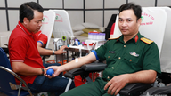 El Hospital Militar 175 colaboró ​​con Viettel para organizar una campaña de donación voluntaria de sangre.