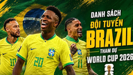 Seznam brazilského národního týmu pro mistrovství světa 2026.