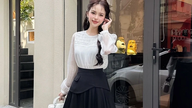 میش اسکرٹس - خوبصورت خوبصورتی کا مظہر۔