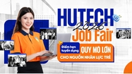 HUTECH Job Fair 2026: Laaja rekrytointikeskus nuorille kyvyille.