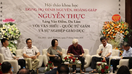 Tôn vinh dòng họ khoa bảng Nguyễn Thực