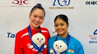 Det vietnamesiske gymnastikhold vinder guldmedalje ved verdensmesterskaberne.