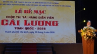 La artista del pueblo Tran Ngoc Giau: Depositando nuestra confianza en los talentosos actores del escenario de Cai Luong.
