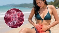Greșelile făcute la plajă pot duce la infecții recurente cu candida în vagin.