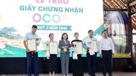 비즈니스 네트워킹 및 OCOP 인증 수여식, 2단계, 2025년.
