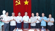 Báo và Phát thanh, Truyền hình Đồng Nai làm việc với UBND phường Long Thành về công tác tổ chức Giải bóng đá nhi đồng lần thứ 21