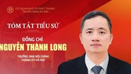Kort biografi om Nguyen Thanh Long, leder af Hanois partikomités afdeling for indre anliggender.