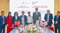 Agribank ลงนามข้อตกลงวงเงินสินเชื่อเพื่อการเงินด้านสภาพภูมิอากาศกับ AFD