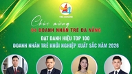 Vier junge Unternehmer aus Da Nang schafften es unter die Top 100 der herausragendsten jungen Unternehmer des Jahres 2026.