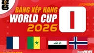 Seneste stilling i Gruppe I for VM i fodbold 2026
