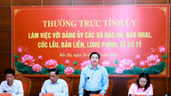 Provinsens partisekretær, Duong Quoc Huy, anmodede om, at Bac Ha-området skulle udvikles til et unikt kulturelt og økologisk turismeudviklingsområde for provinsen.