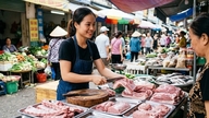 Harga daging babi hari ini, 27 Mei, tetap stabil, dengan banyak daerah mempertahankan tingkat harga yang tinggi.