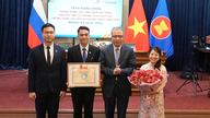 O Sr. Bui Tuan Anh é o Presidente da Associação de Estudantes Vietnamitas na Rússia, estando em seu segundo mandato.