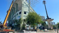 Da Nangin Chi Lang -stadionin purkaminen on alkanut vuosien "jäädytyksen" jälkeen.