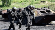 Oekraïne zou 100.000 manschappen kunnen verliezen als het probeert Sloviansk-Kramatorsk te behouden.