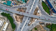De tunnel van 750 miljard VND is na slechts 7 maanden al in aanbouw.