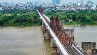 O tráfego será restabelecido na Ponte Long Bien a partir das 0h do dia 28 de maio.
