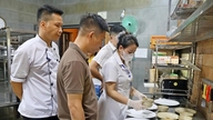 Xã Đoài Phương kiểm tra liên ngành về an toàn lao động và an toàn thực phẩm