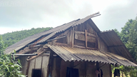 Lao Cai : De fortes pluies et des orages ont fait un blessé et endommagé les toitures de 35 maisons.