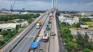Miten liikenne sujuu Ho Chi Minh Cityssä, kun Phu My -siltaa on korjattu yli kuukauden ajan?