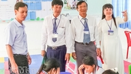 Vietnam Televizyonu, Ca Mau'da 3 adet "Neşe Kütüphanesi"ne sponsor oldu.