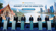 Rutten Ho Chi Minh City – Phuket, Thailand har officiellt öppnat.