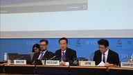 Vietnam plays the role of Debate Partner at the WTO Trade Policy Review session.