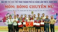 Tiên Phước vô địch Giải bóng chuyền nữ thành phố Đà Nẵng