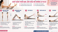 5 Pilatesøvelser derhjemme, der tone dine ben uden at bekymre dig om store muskler.