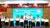 Awards presented to students for their innovative ideas on preventing school violence.