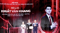 Khuat Van Khang vandt prisen flot med et konkurrenceforhold på 1 ud af 7.000 hos Viettel Group.