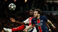 PSG - Arsenal Finale (første halvleg) 0-1: Havertz åbner scoringen.