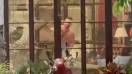 Foreign tourists vandalize a coffee shop in the heart of Da Nang.