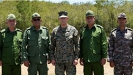 Højtstående amerikanske og cubanske generaler mødtes i Guantanamo Bay.
