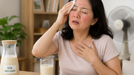 Bagi wanita pramenopause yang mengalami hot flashes, apakah minum susu kedelai dapat membantu meredakan gejalanya?