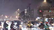 Ho Chi Minh Cityssä koettiin viime viikonloppuna rankkasateita ja ukkosmyrskyjä.