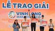 Nästan 2 500 idrottare deltog i Vinh Long Marathon 2026.