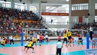 Phan Dinh Phung Mahallesi, Thai Nguyen İl Spor Festivali'nde voleybol şampiyonluğunu kazandı.