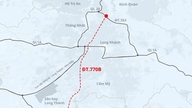 Provinsvej 770B, der forbinder Long Thanh Lufthavn: 8 spor og en ny hovedvej.